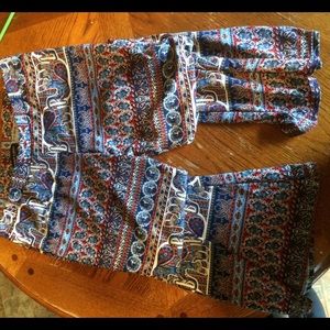 Elephant plazooa pants