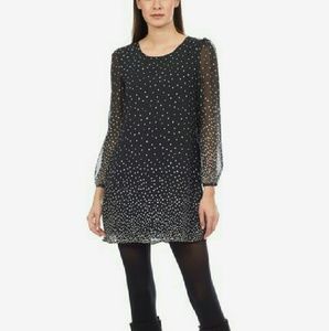Woven Polka Dot Dress