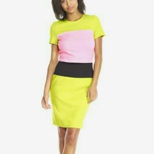 Neon Colorblock Dress