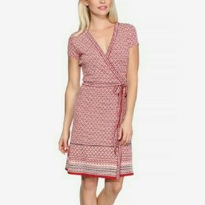 Hibiscus Wrap Dress