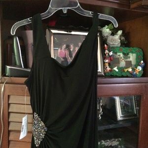 Beautiful black size 14 evening dress