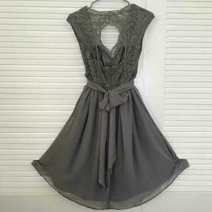 Beautiful grey dress