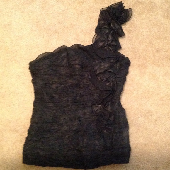 A'GACI Dressy black top  M