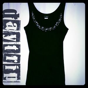 Gorgeous jewel embelished tank by daytrip