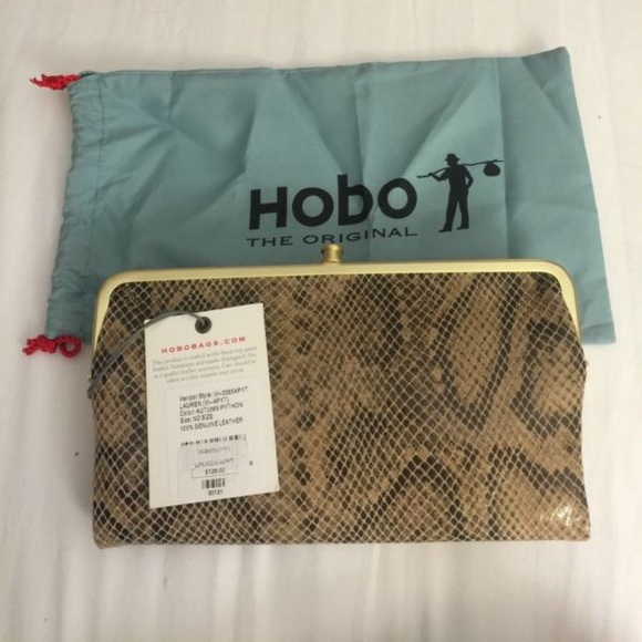 Hobo International Lauren Autumn Python Wallet