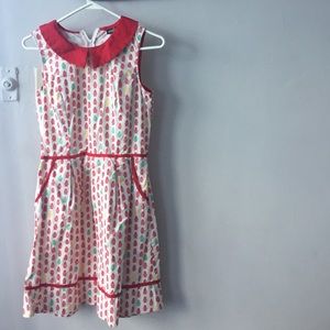 Retro fire hydrant dress