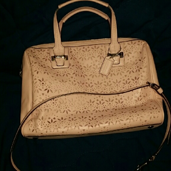 Authentic NewCOACH Convertible Leather Satchel - Picture 4 of 4