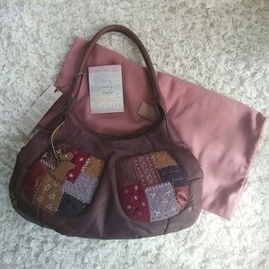 Radley London Purple Patchwork Pocket Purse