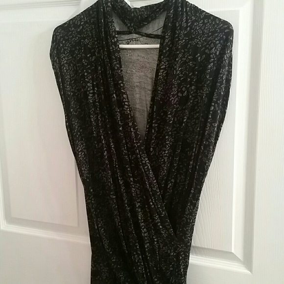 Cute faux wrap top