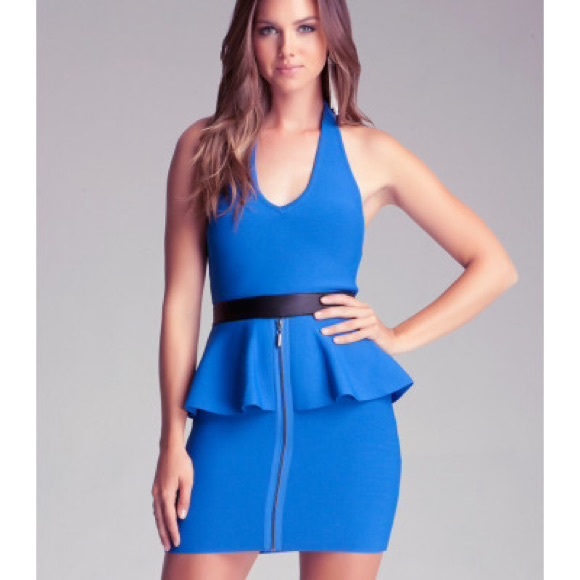Bebe Bodycon Halter- Size M