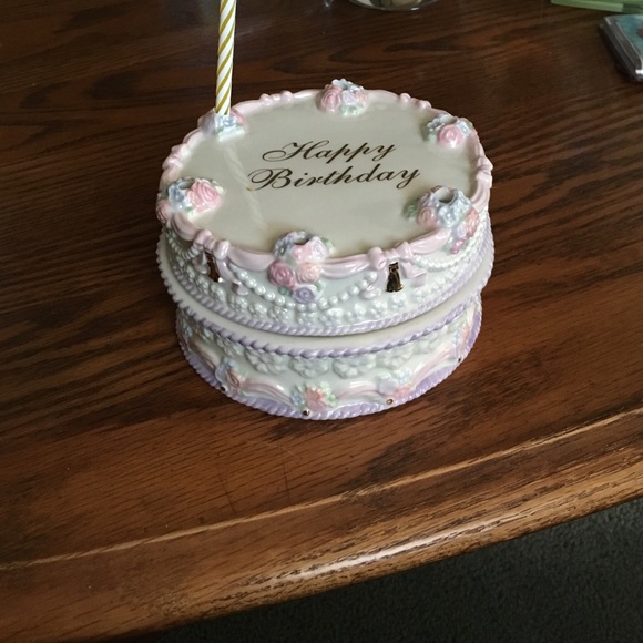 Lenox Happy Birthday musical cake