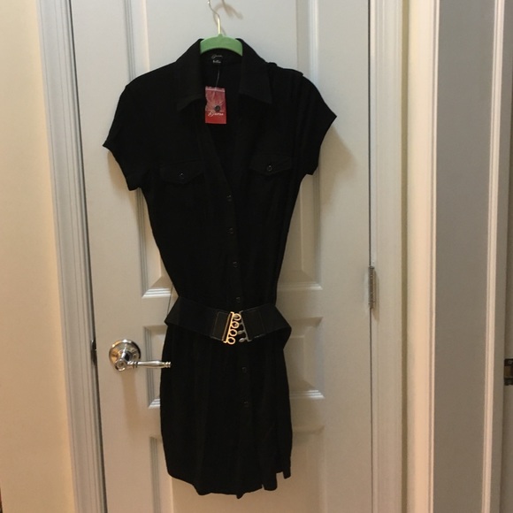Guess Tshirt dress with belt