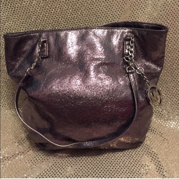NEW!!! Authentic Michael Kors Gunmetal Tote