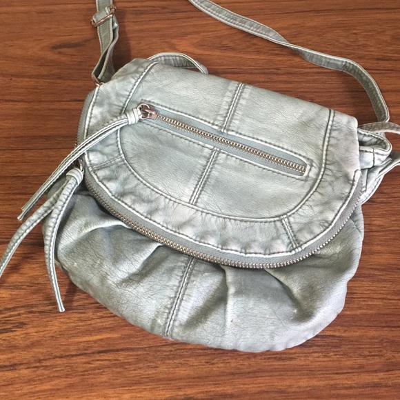 Small Mint Green Cross Body Bag by Candies