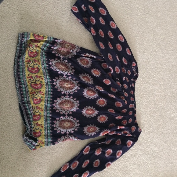 tribal print, comfy, comfortable blouse