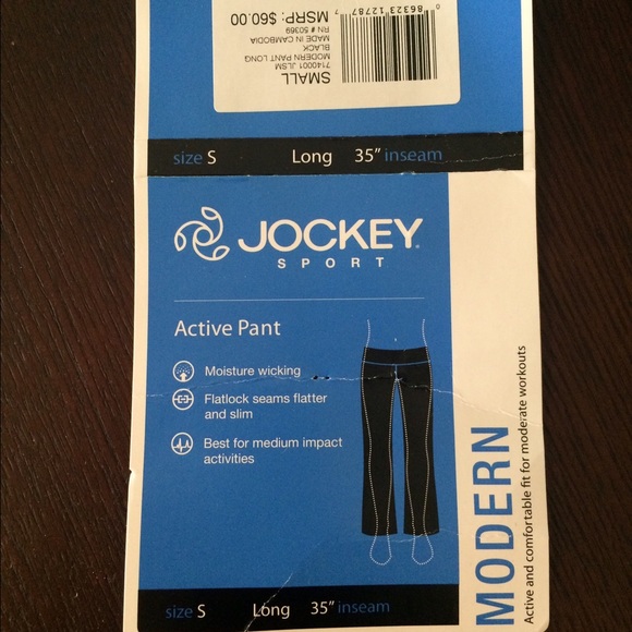 Jockey Modern Active Pant Long - Picture 4 of 4