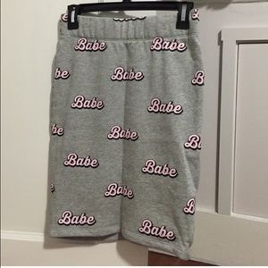 NWOT Grey Midi Skirt