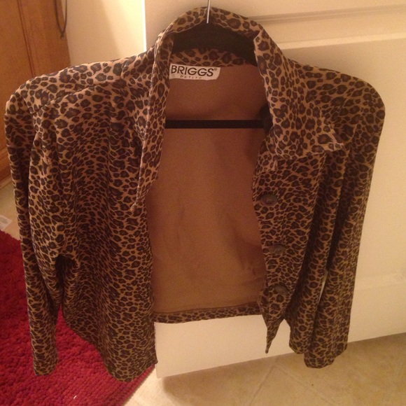 Cute leopard blazer