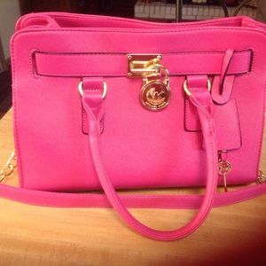 Fuchsia MK Hamilton Bag