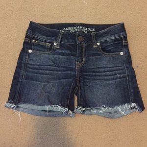 Longer in Length American Eagle Denim Shorts