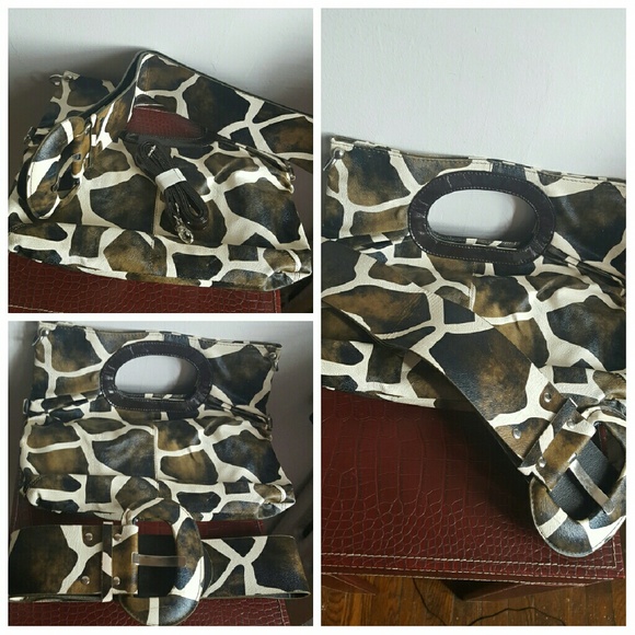 Clutch purse with matching Belt