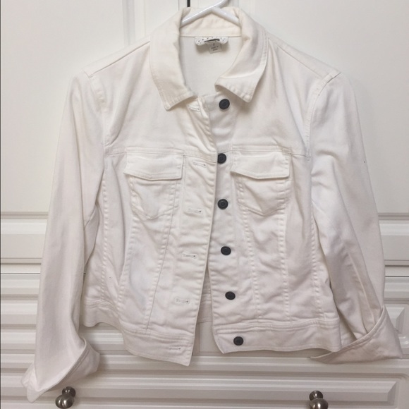 White denim jacket - Picture 1 of 1