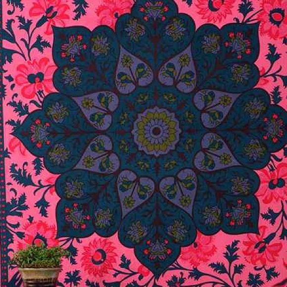 Magical Thinking Technicolor Medallion Tapestry