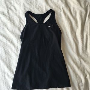 Nike Dri Fit Top with Built in Bra Size Small