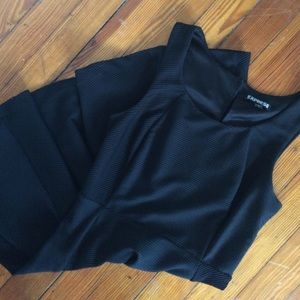 Express black dress
