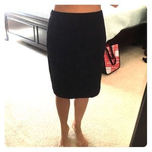 The Limited Black Suit Skirt