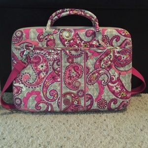 Vera Bradley Hard Frame Laptop Case/Crossbody