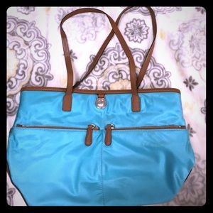 Summer light blue small  tote Michael Kors