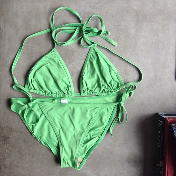 Gap Body Shamrock Green Bikini