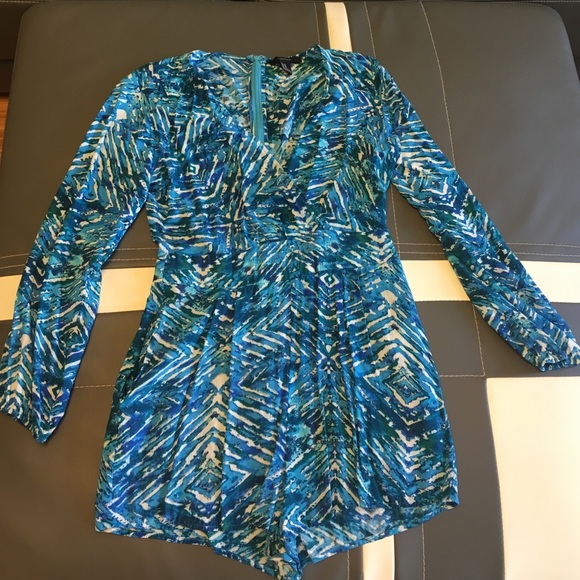 Multi colored romper