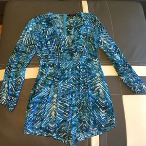 Multi colored romper