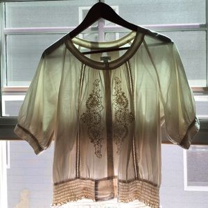 Anthro Odille Blouse