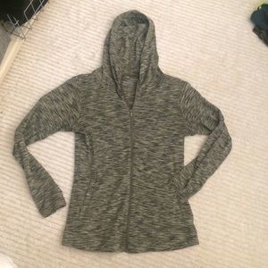 Columbia army green zip jacket