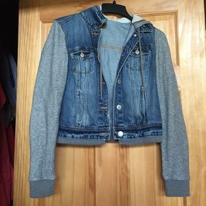 Hooded Jean Jacket