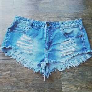 Forever 21 shorty shorts