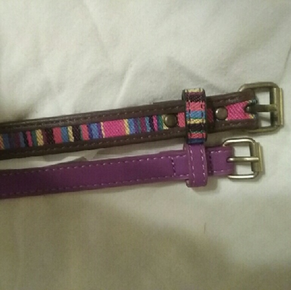 Two women's  belts, brand new! Size XL