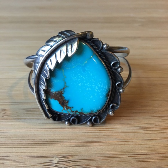 Vintage Turquoise cuff bracelet