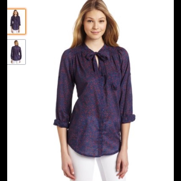 French Connection Blue Top