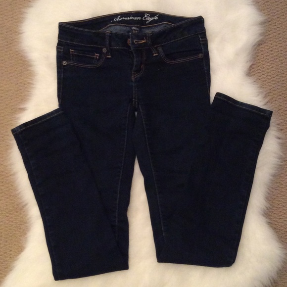 AE dark denim jeans