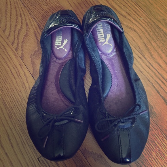 Puma Athletic Ballet Slip On Flats