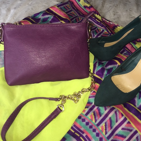 Purple Crossbody Bag