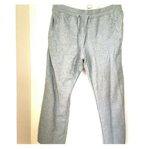 Grey sweatpants