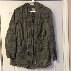 Dark green jacket