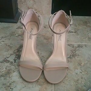 Brand new ankle strap heel