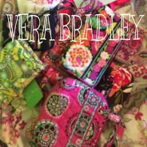 Vera Bradley wristlets, wallets, ID cases OH MY