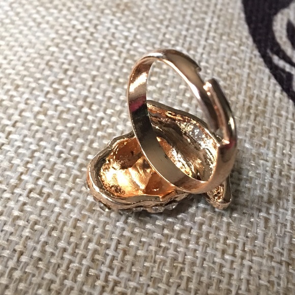 (C2) Pirate Skull Ring - Picture 2 of 4